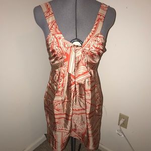 HYPE 100% SILK detailed sundress